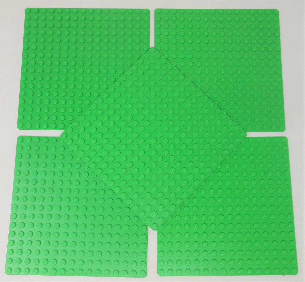 Lego 5 Light Green 16x16 flat base plate platform 5