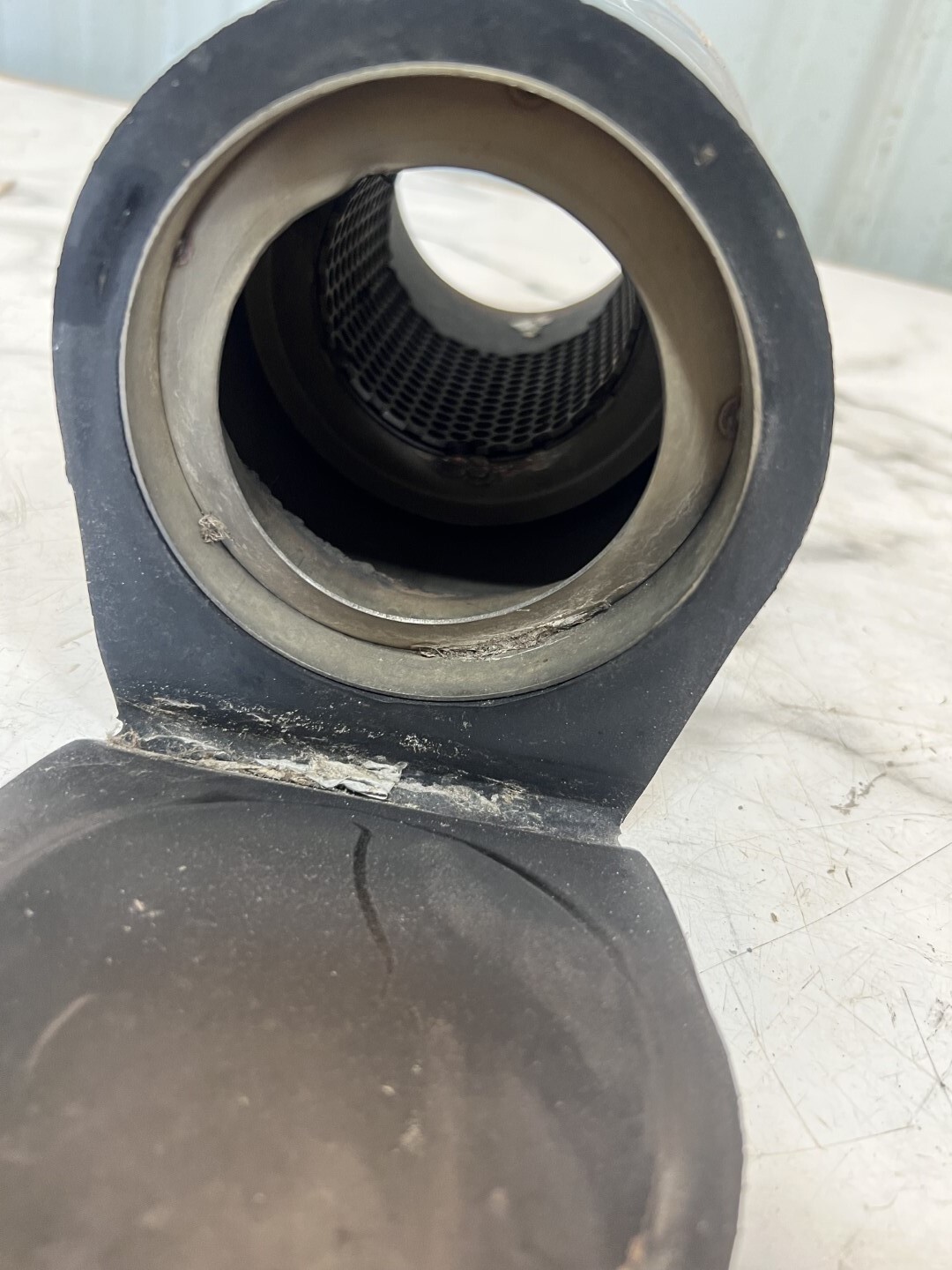 MerCruiser 7.4 L 454 Boat engine transom exit switchable exhaust pipes