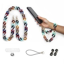 Multifunctional Acrylic Phone Charm- Phone Chain, Phone Wrist Strap, Phone St...