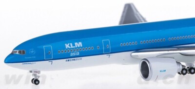 1:400 Hogan KLM BOEING 777-200 Passenger Aircraft Diecast Airplane