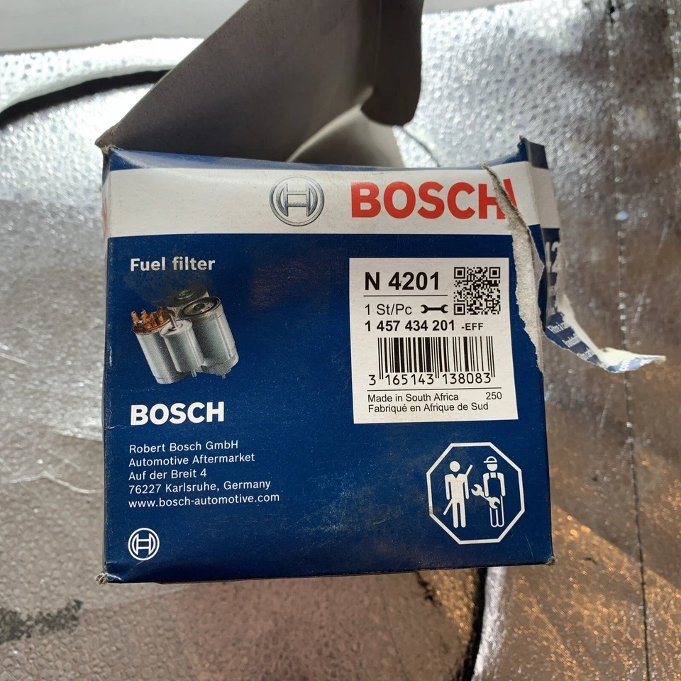 1457434201 BOSCH FILTRO CARBURANTE IVECO DAILY I FIAT 131 DUCATO 242 FORD TRANSI - Imagen 3 de 3