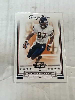 Muhsin Muhammad 2006 Donruss Threads Insert #145 #092/250 NrMt