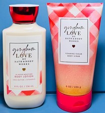  NEW GINGHAM LOVE  2PC GIFT SET  Bath  Body Works  SHIPS FREE 