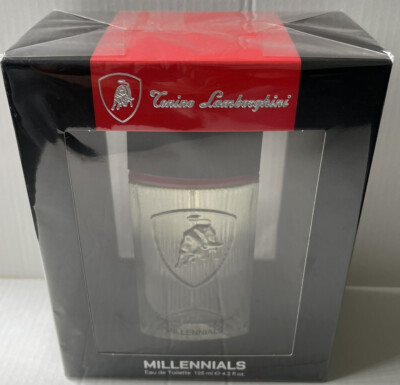 TININO LAMBORGHINI MILLENNIALS MEN'S 4.2OZ EDT SPRAY NEW IN SEALED BOX 