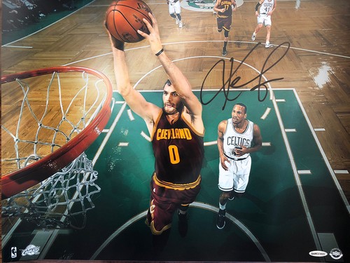 Kevin Love Autographed Fast Break 16x20 Photo Cleveland Cavaliers UDA - Picture 4 of 5