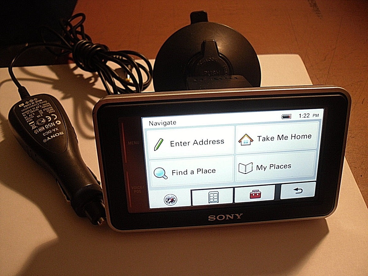 7インチ SONY nav-u パーソナルナビ 追っ NV-U97VT