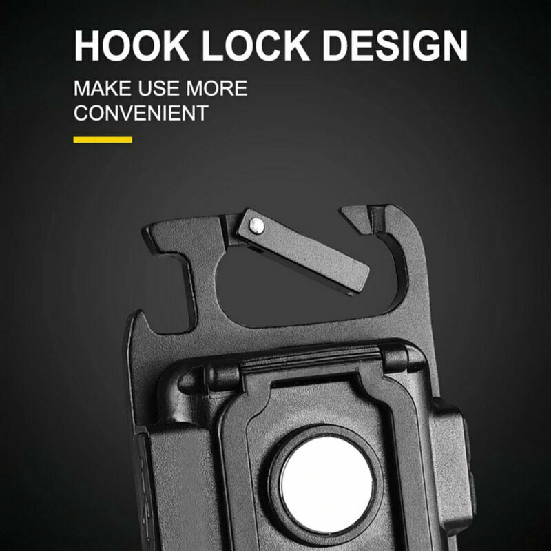 800 Lumens Mini COB Flashlights Bright Rechargeable Keychain Small Flashlight - Picture 8 of 14