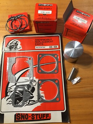 Cuyuna JLO 2F 400 4 Piston Gasket NOS Sno Stuff Scorpion Columbia Vintage Massey
