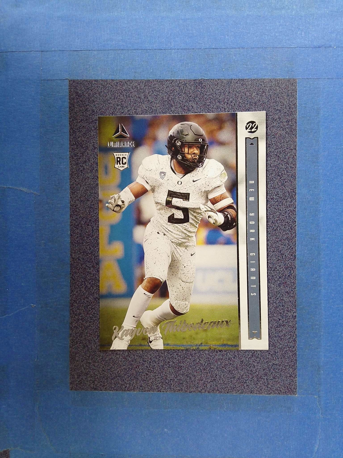 2022 Luminance KAYVON THIBODEAUX #136 New York Giants @CT24