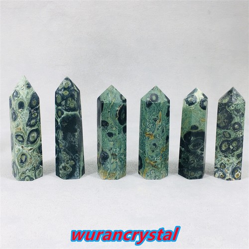 2.2LB Natural Kambaba Jasper Obelisk Wand Quartz Crystal Point Reiki Healing. - Picture 7 of 12
