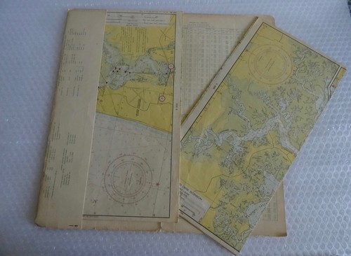 NAUTICAL CHART ST. SIMONS SOUND TOLOMATO RIVER GEORGIA ST JOHNS FL MAP neocurio - Picture 4 of 9