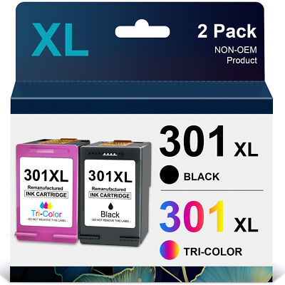 Drucker Patronen für HP 301 XL Deskjet 1050 2540 2050 A 3050 Envy 4500 4504 5530