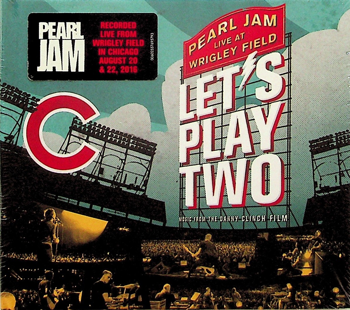 PEARL JAM Lets Play Two: Live at Wrigley Field CD NEW* 2017