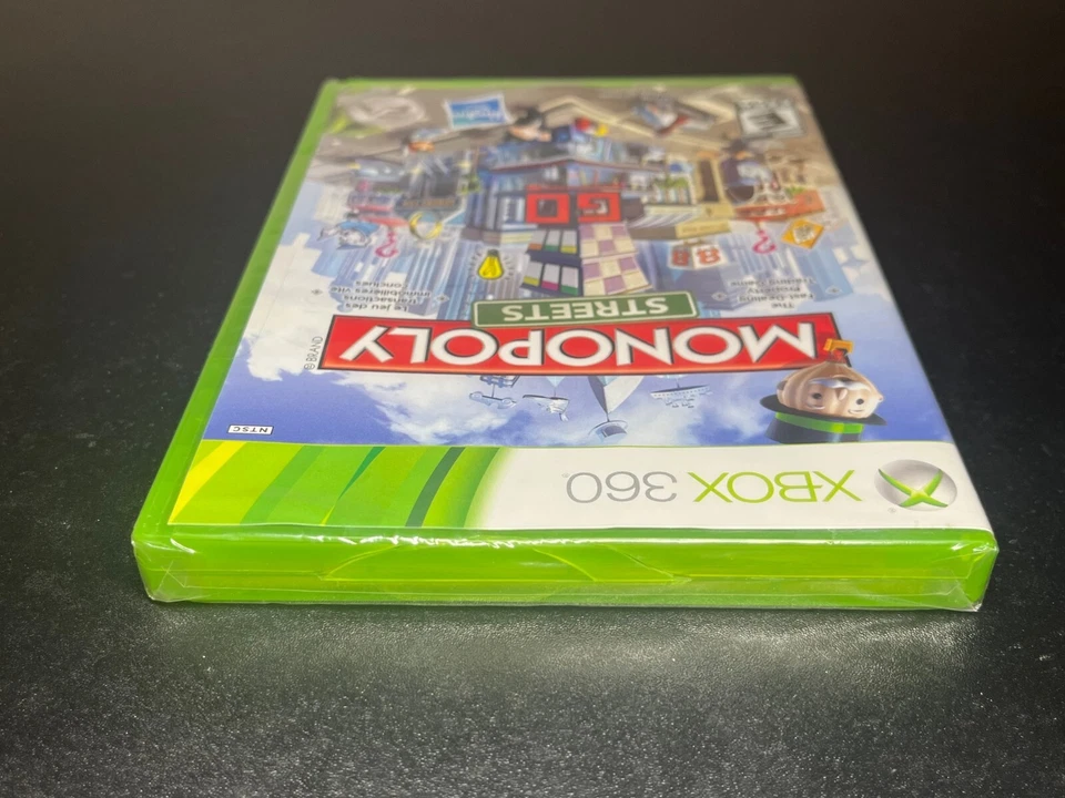 Monopoly Streets Xbox 360 2010 🔥Fast Shipping🔥Factory Sealed w/ crack on case - Image 2 of 3
