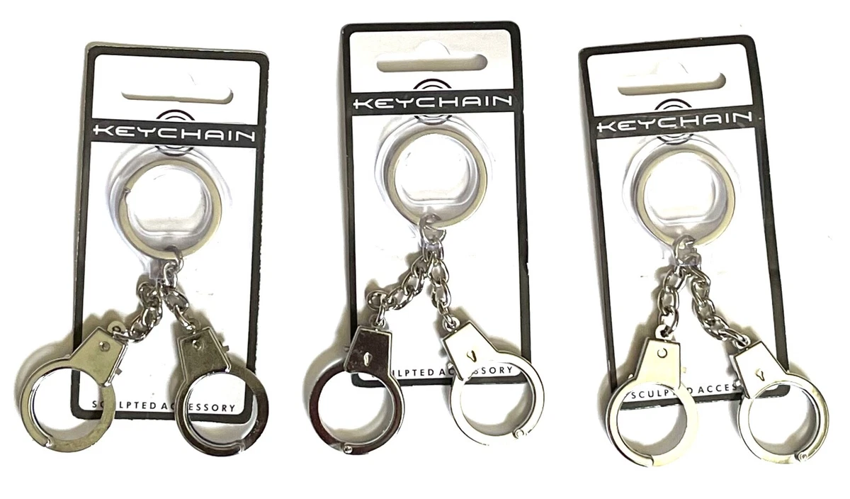 Mini clearance handcuff keychain