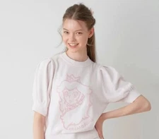 Gelato Pique Peach Collection Pink Pullover Super Mario Limited Japan Air Moco