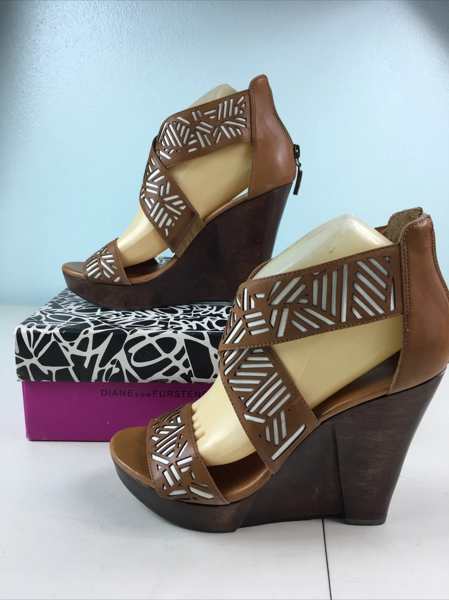Diane von shop furstenberg wedge sandals