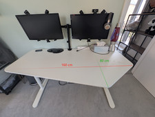 ikea desk - white 160 cm * 80 cm