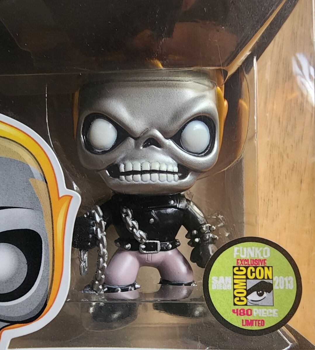 Funko Pop! Marvel Ghost Rider # 18 (Metallic) Exclusive 2013 Funko Pop! Marvel Ghost Rider # 18 (Metallic) Exclusive 2013