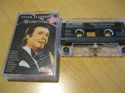 MC Peter Alexander Meisterstücke Mondscheinmelodie  Tape Spectrum 550 960-4
