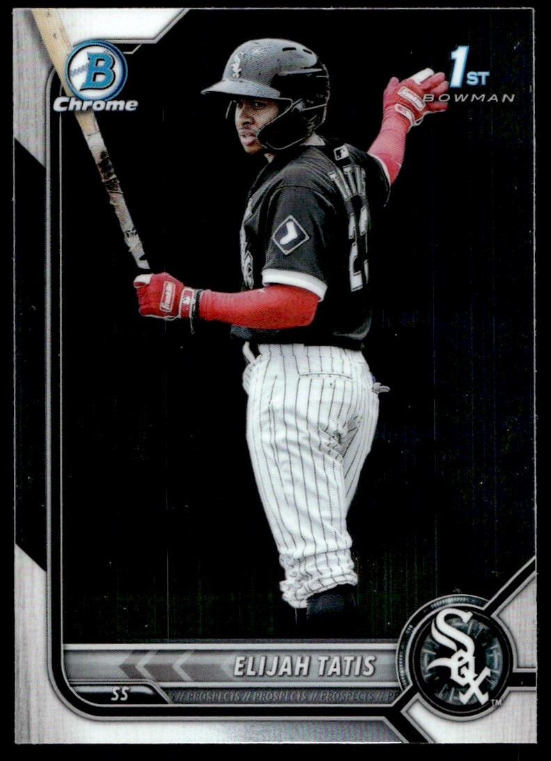 2022 Bowman Chrome Prospects Elijah Tatis G140 Chicago White Sox #BCP-23