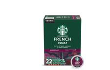 Starbucks French Dark Roast Coffee K-Cup Pods -22 Count