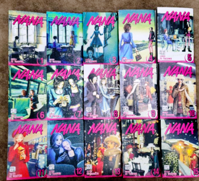 NANA Manga [Ai Yazawa] Vol:1-21 Complete Set English Version DHL