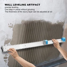 New Grout Tile Trowel Floor & Wall Tiling Plastering Float 2/5x2/5" Single Notch