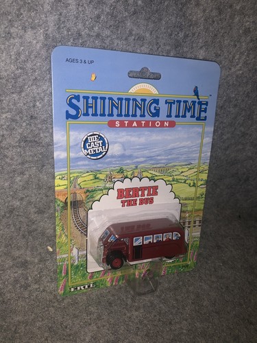 Vintage ERTL Die Cast 1992 Shining Time Station Bertie the Bus Moc