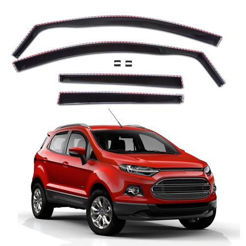 SET GP WIND DEFLECTORS RAIN GUARDS for Ford EcoSport mk2 20132022 4pcs