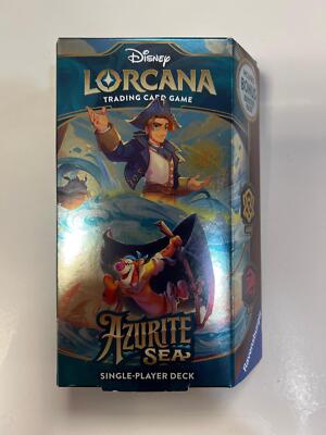 Disney Lorcana Azurite Sea Amber and Ruby Starter Deck | eBay