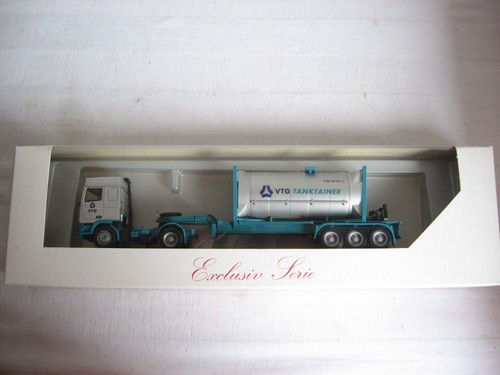Z764* Herpa Exclusiv 1:87 Volvo Sattelzug VTG Tanktainer OPV - Bild 2 von 2