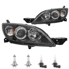 Scheinwerfer Set für MAZDA 3 BK Bj. 10/03-05/09 HB3/H7 mit Blinker 1343576