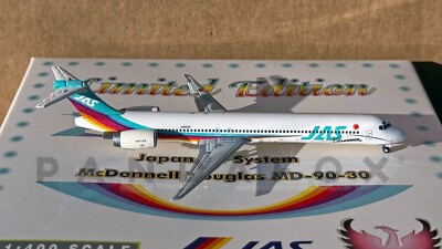 Japan Air System MD-90 JA8065 Phoenix 10044 Scale 1:400 RARE
