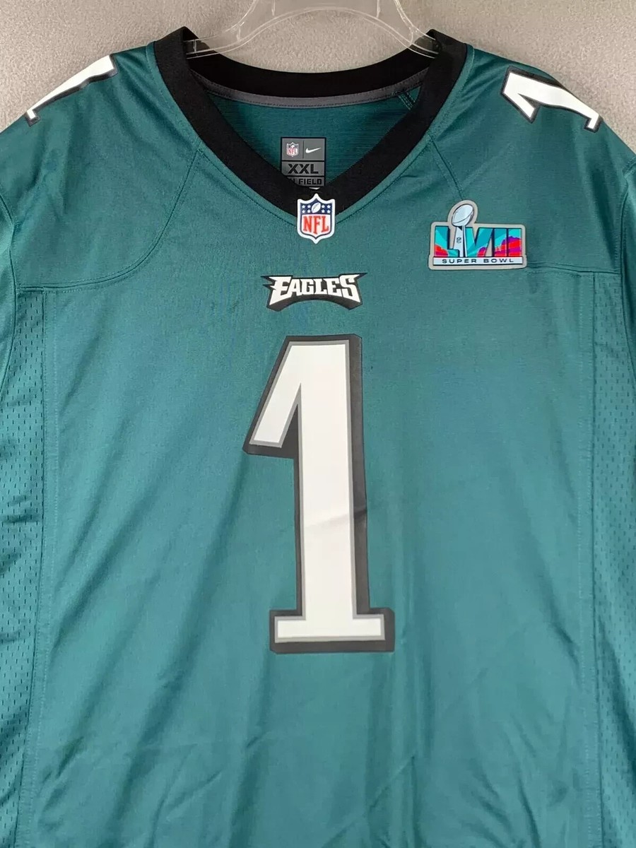 Jalen Hurts Philadelphia Eagles Nike Super Bowl LVII Patch Game