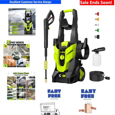 Compact 4200 PSI Electric Pressure Washer - Efficient Outdoor Cleaning Solution