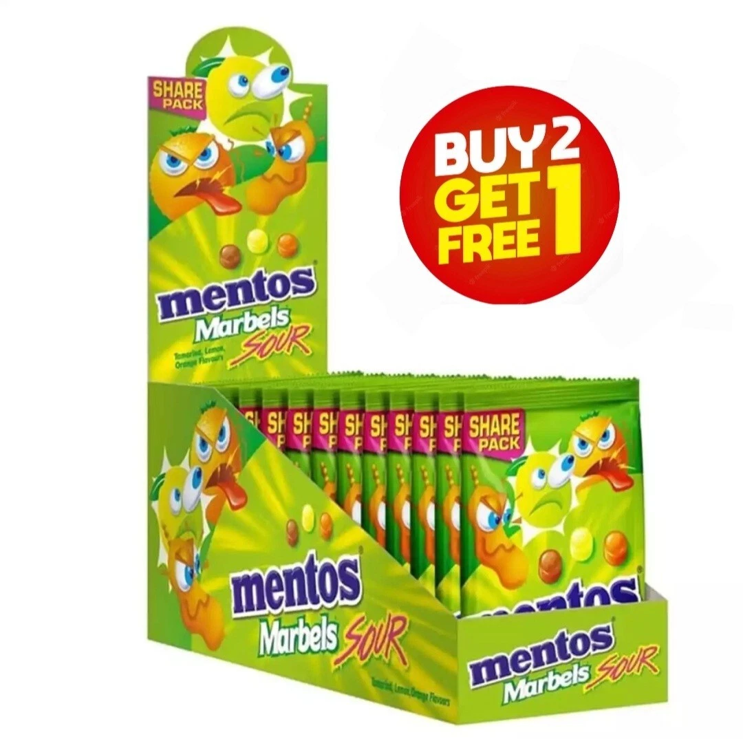 Sour marbles premium quality mentos share pack sri lanka sweet mix