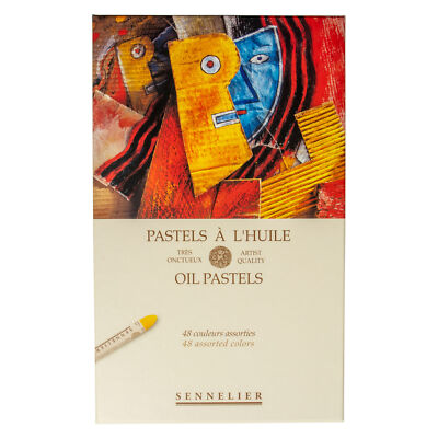 Sennelier Oil Pastels - Kartonschachtel mit 48 Ölpastellen - N132520.480