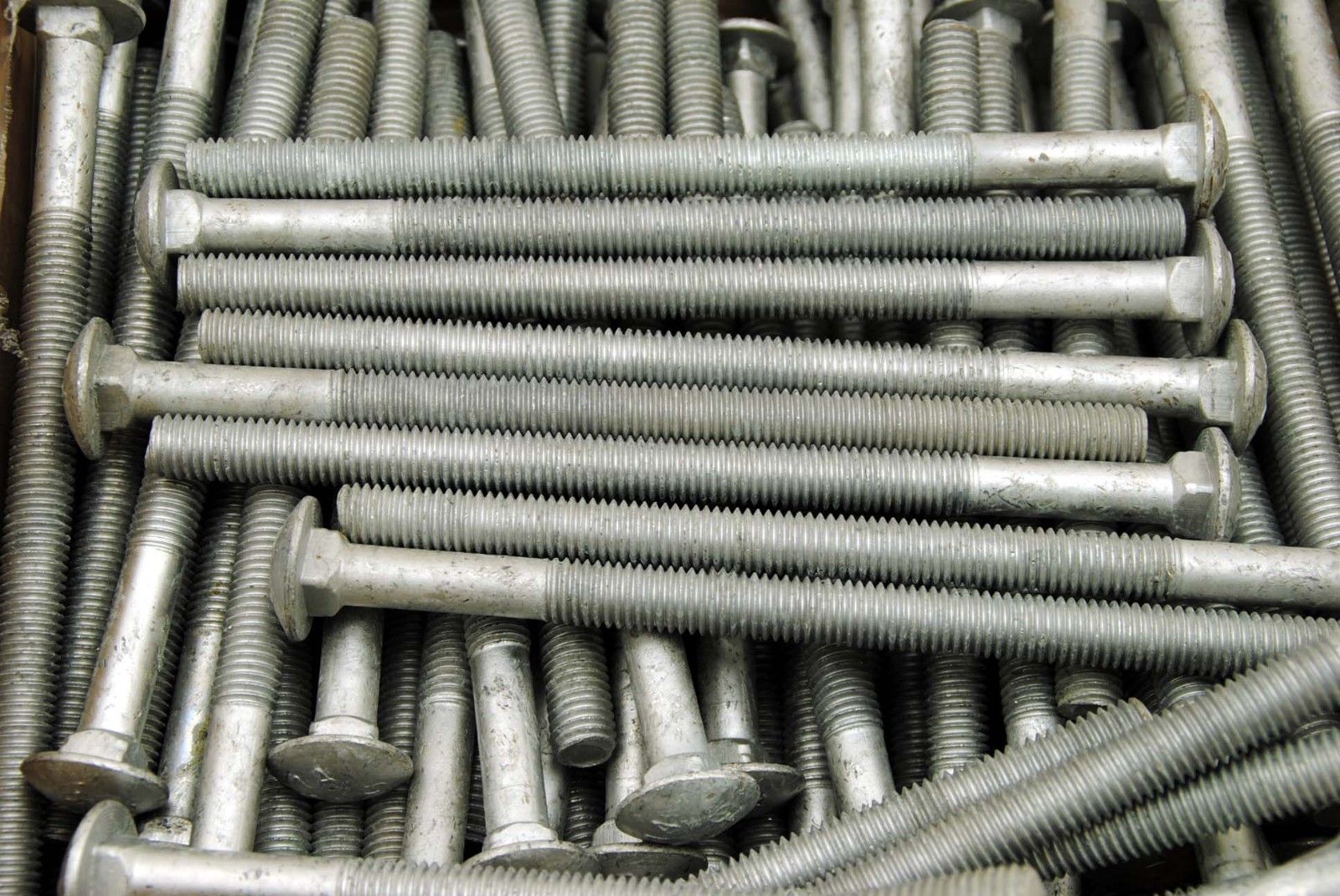 (100) Carriage Head Bolt 1/2-13 x 8 Hot Dip Galvanized 307A BULK