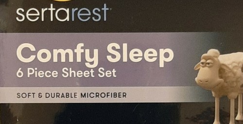 Serta Rest Comfy Sleep 6 Piece Sheet 
