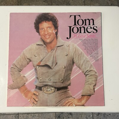 Tom Jones - 16 Love Songs - 12  Vinyl Record