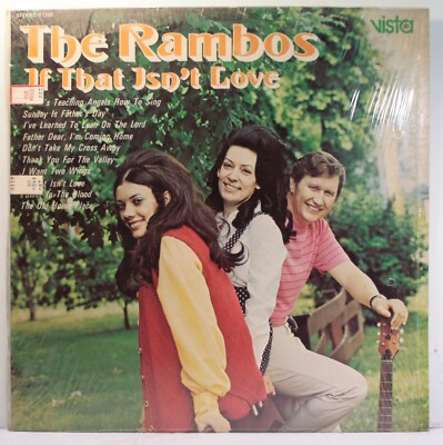 2 LP LOT The Rambos If That Isn't Love [NM Open Shrink] & Belief [VG+]