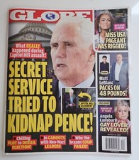 Globe Magazine Donald Trump Mike Pence Angelina Jolie Amber Heard Oct. 31, 2022