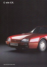 CITROEN AX BX CX 2CV Ente Visa C15 C25 Prospekt Brochure 1988 B6