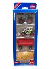 SIKU Geschenkset Landwirtschaft Traktor Kippanh&auml;nger Granulat Spielzeugauto 6304