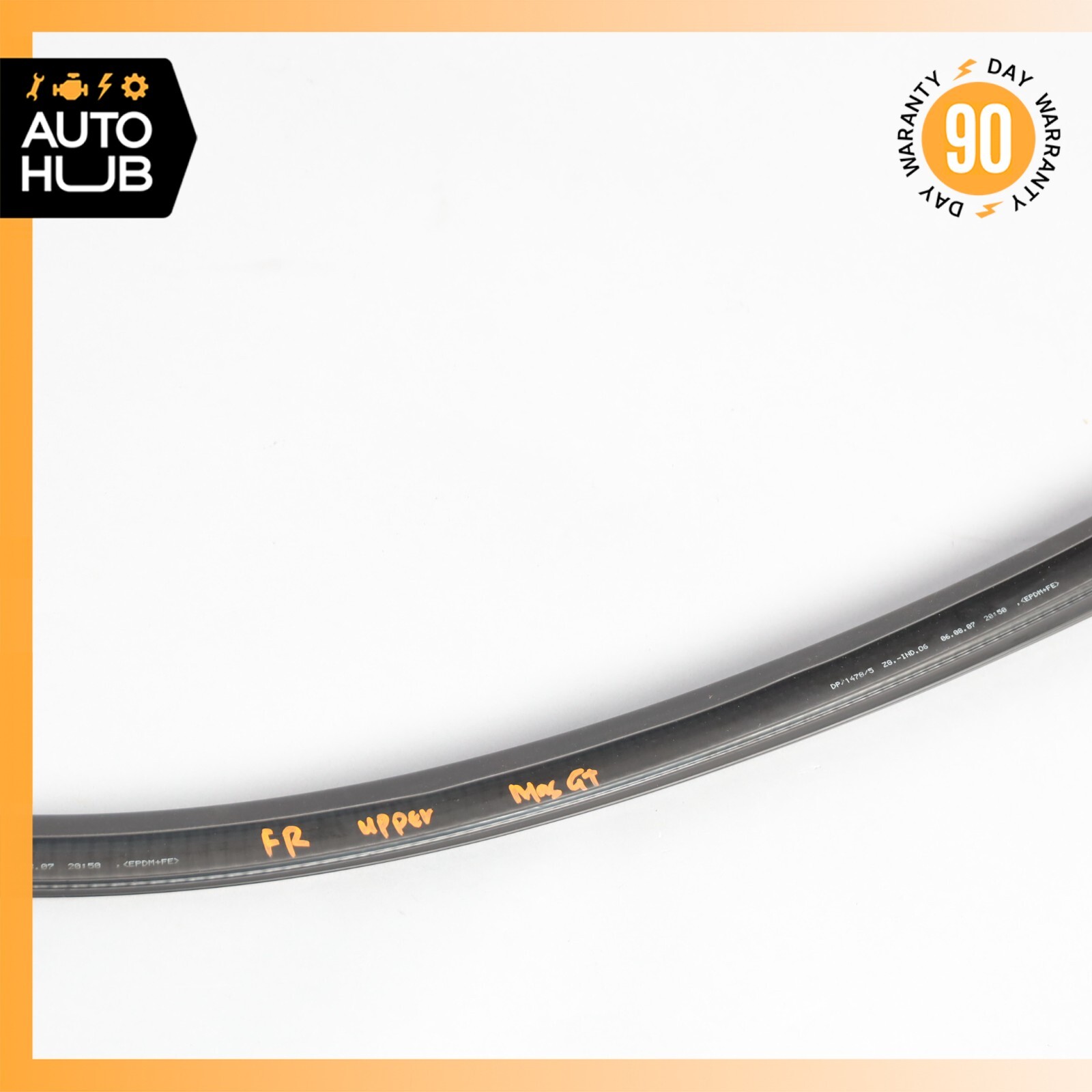 08-19 Maserati GranTurismo M145 Coupe Right Side Door Upper Seal Rubber OEM 76k