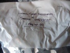 Lot of 50--Ludwig Snap Fasteners Spring Tension For Screen Sandvik 64593035