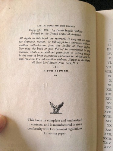 Antique Little House on the Prairie Set of 8 HC Laura Ingalls Wilder, Sewell - Picture 20 of 22
