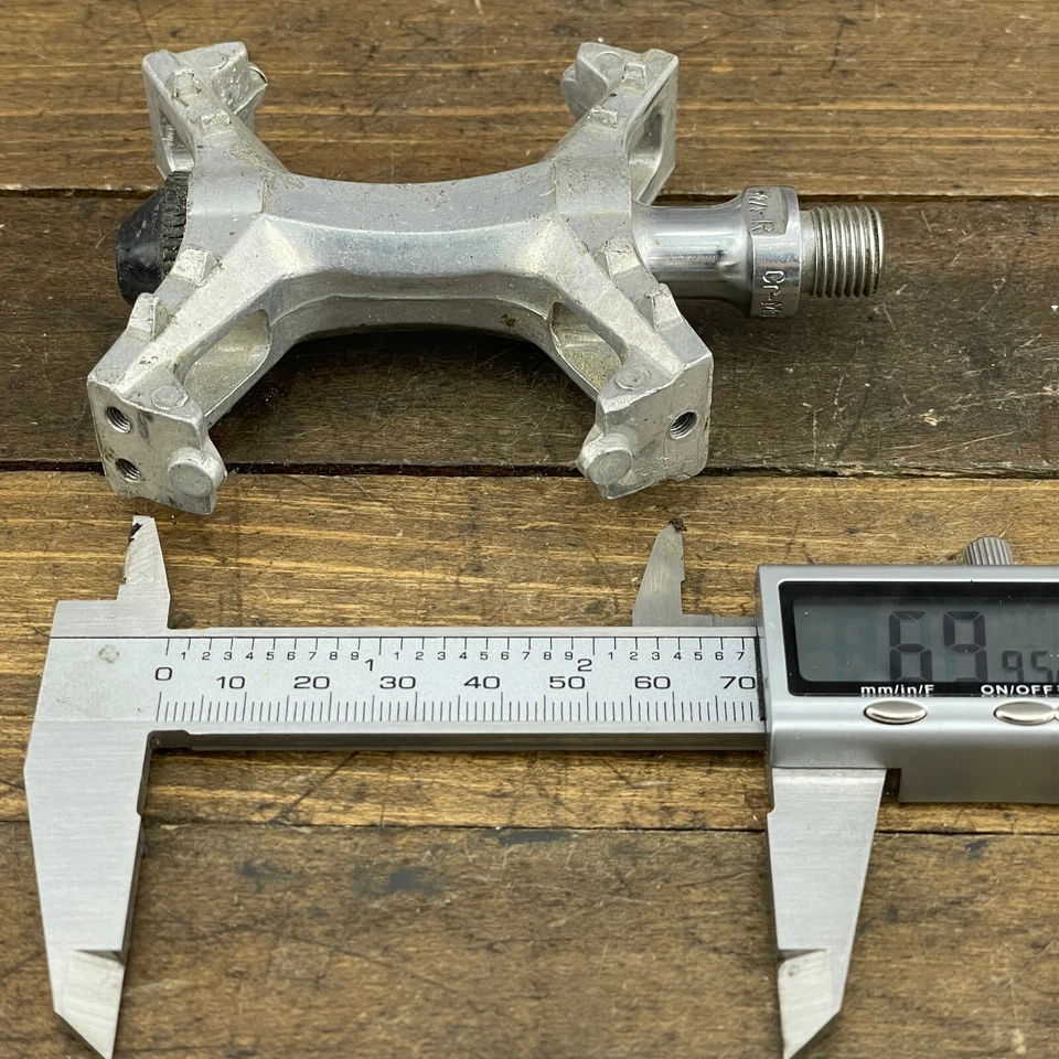 Suntour XC II BMX педаль 1/2 только правый шпиндель крышка корпуса только старый BMX XCii XC2 - Изображение 3 из 4