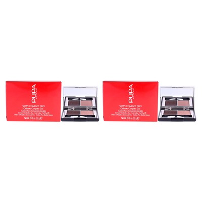 Vamp! Compact Duo Eyeshadow - 004 Bronze Amber by Pupa Milano for Women - 0.0...